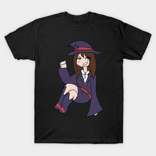 Atsuko Kagari Chibi Sticker, Button, + Others T-Shirt